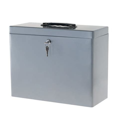 cheap small metal lock box|large lockable metal storage box.